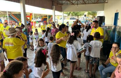 Imagem da notícia 1º Festival da Diversão de Alcinópolis: Prefeito Weliton Guimarães promove dia de lazer e convivência para crianças